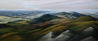 Coast Otago, view from Mount Cargill