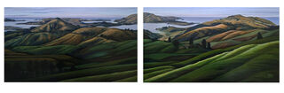 Otago Peninsula eventide. diptic